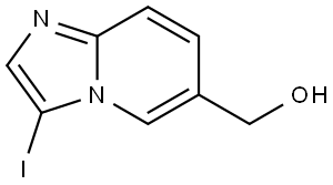 (3-Iodo-imidazo[1,2-a]pyridin-6-yl)-methanol Struktur