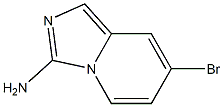 7-bromoimidazo[1,5-a]pyridin-3-amine Struktur