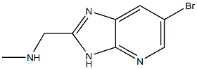 1-(6-bromo-3H-imidazo[4,5-b]pyridin-2-yl)-N-methylmethanamine