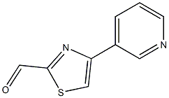 4-(pyridin-3-yl)thiazole-2-carbaldehyde Structure
