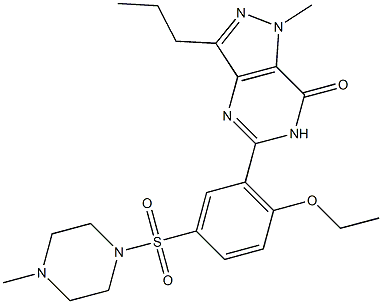 Sildenafil Impurity 16 Structure