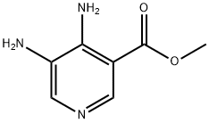 Methyl 4,5-diaminonicotinate Struktur