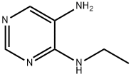 Pyrimidine, 5-amino-4-ethylamino- (6CI) Struktur