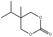Carbonic acid, 2-isopropyl-2-methyltrimethylene ester (6CI) Struktur