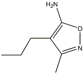 Isoxazole, 5-amino-3-methyl-4-propyl- (5CI) Struktur