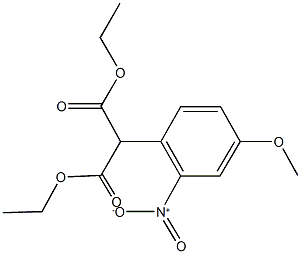 diethyl 2-{2-nitro-4-methoxyphenyl}malonate