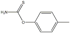 O-(4-methylphenyl) thiocarbamate Struktur