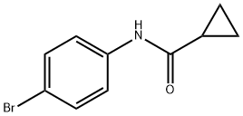 N-(4-bromophenyl)cyclopropanecarboxamide Struktur