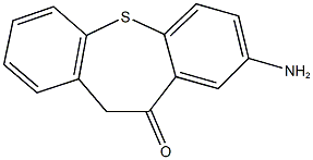 8-aminodibenzo[b,f]thiepin-10(11H)-one Struktur