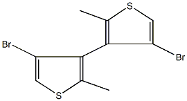 3,3'-bis[4-bromo-2-methylthiophene] Struktur