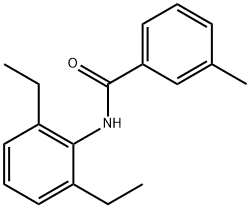 N-(2,6-diethylphenyl)-3-methylbenzamide Structure