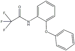 2,2,2-trifluoro-N-(2-phenoxyphenyl)acetamide Struktur