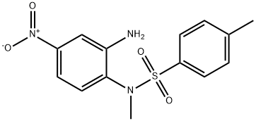 N-{2-amino-4-nitrophenyl}-N,4-dimethylbenzenesulfonamide Struktur