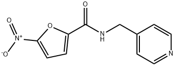 5-nitro-N-(4-pyridinylmethyl)-2-furamide Structure