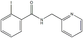 2-iodo-N-(2-pyridinylmethyl)benzamide Struktur