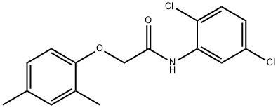 N-(2,5-dichlorophenyl)-2-(2,4-dimethylphenoxy)acetamide Struktur