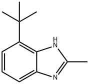 1H-Benzimidazole,4-(1,1-dimethylethyl)-2-methyl-(9CI) Struktur
