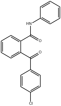 2-(4-chlorobenzoyl)-N-phenylbenzamide Struktur