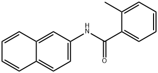 2-methyl-N-(2-naphthyl)benzamide Struktur