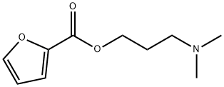 3-(dimethylamino)propyl 2-furoate Struktur