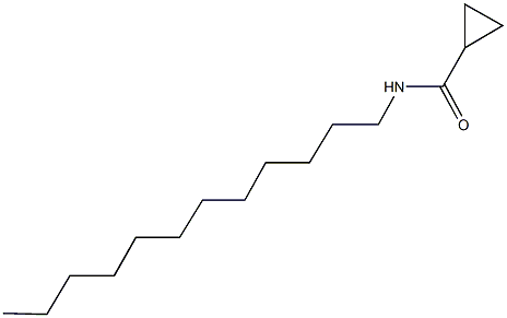 N-dodecylcyclopropanecarboxamide Struktur