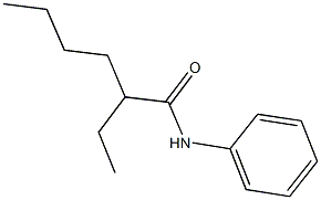 2-ethyl-N-phenylhexanamide Struktur