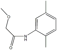 N-(2,5-dimethylphenyl)-2-methoxyacetamide Struktur