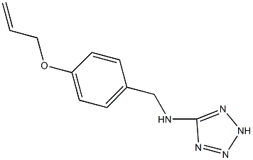 N-[4-(allyloxy)benzyl]-N-(2H-tetraazol-5-yl)amine Struktur