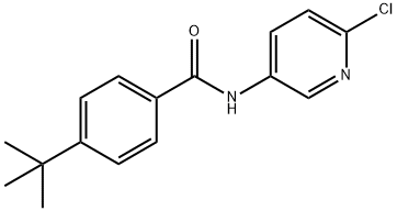 4-tert-butyl-N-(6-chloro-3-pyridinyl)benzamide Structure