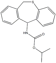 isopropyl 6,11-dihydrodibenzo[b,e]thiepin-11-ylcarbamate Structure