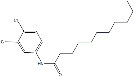 N-(3,4-dichlorophenyl)undecanamide Struktur