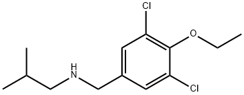 N-(3,5-dichloro-4-ethoxybenzyl)-N-isobutylamine Struktur