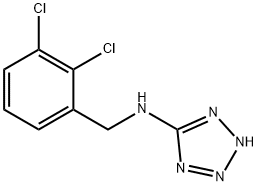 N-(2,3-dichlorobenzyl)-N-(2H-tetraazol-5-yl)amine Structure