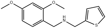 N-(2,4-dimethoxybenzyl)-N-(2-thienylmethyl)amine Struktur