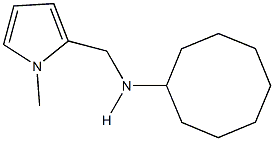 N-cyclooctyl-N-[(1-methyl-1H-pyrrol-2-yl)methyl]amine Struktur