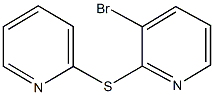 3-bromopyridin-2-yl pyridin-2-yl sulfide Struktur