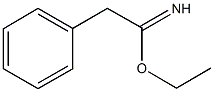 ethyl 2-phenylethanimidoate Struktur