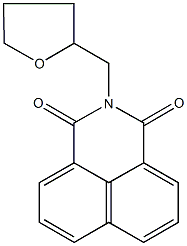 2-(tetrahydro-2-furanylmethyl)-1H-benzo[de]isoquinoline-1,3(2H)-dione Struktur
