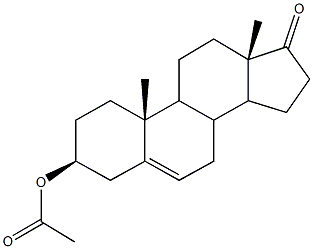 10,13-dimethyl-17-oxo-2,3,4,7,8,9,10,11,12,13,14,15,16,17-tetradecahydro-1H-cyclopenta[a]phenanthren-3-yl acetate Struktur