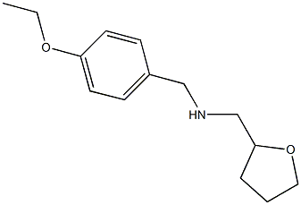 N-(4-ethoxybenzyl)-N-(tetrahydro-2-furanylmethyl)amine Struktur