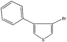 3-bromo-4-phenylthiophene Structure