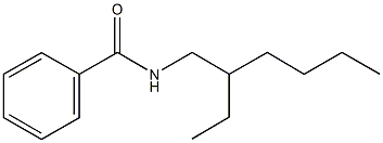 N-(2-ethylhexyl)benzamide Struktur