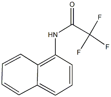 2,2,2-trifluoro-N-(1-naphthyl)acetamide Struktur