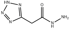 Tetrazole-5-acetohydrazide Struktur