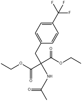 2-乙酰氨基-2-(4-(三氟甲基)芐基)丙二酸二乙酯