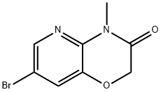 7-Bromo-4-Methyl-4H-Pyrido[3,2-B][1,4]Oxazin-3-One(WX637215) Struktur