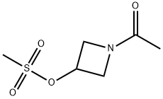 1-Acetylazetidin-3-Yl Methanesulfonate(WX682937) Struktur
