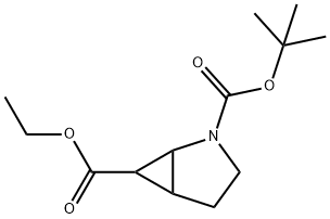 2-tert-butyl 6-ethyl 2-azabicyclo[3.1.0]hexane-2,6-dicarboxylate(WXC00552) Struktur