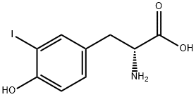 3-碘-D-酪氨酸, 25799-58-0, 結(jié)構(gòu)式