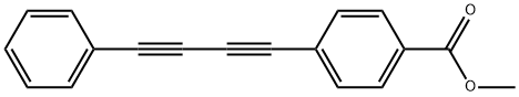 METHYL 4-(PHENYLBUTA-1,3-DIYN-1-YL)BENZOATE Struktur